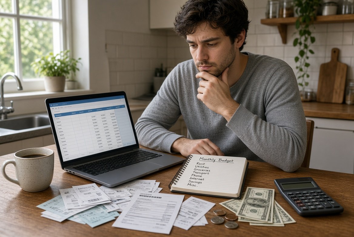 how to make a monthly budget when you live paycheck to paycheck